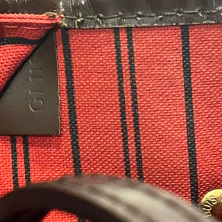 LOUIS VUITTON Neverfull MM Damier Ebene Canvas Tote