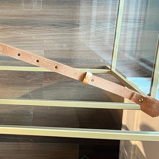 LOUIS VUITTON Vachetta Leather Adjustable Shoulder Strap