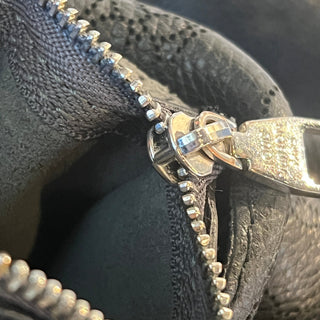 LOUIS VUITTON Black Mahina Hobo Shoulder Bag
