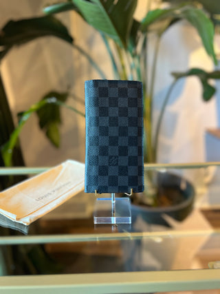 LOUIS VUITTON Damier Graphite Brazza Bifold