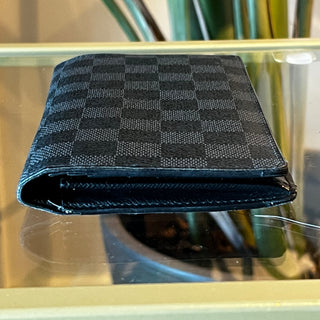 LOUIS VUITTON Damier Graphite Brazza Bifold