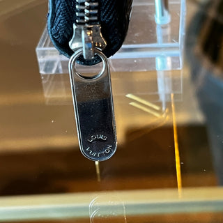 LOUIS VUITTON Black Epi Leather Zippy Wallet