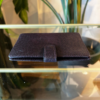 LOUIS VUITTON Taiga Brown Leather Small Agenda Cover