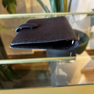 LOUIS VUITTON Taiga Brown Leather Small Agenda Cover