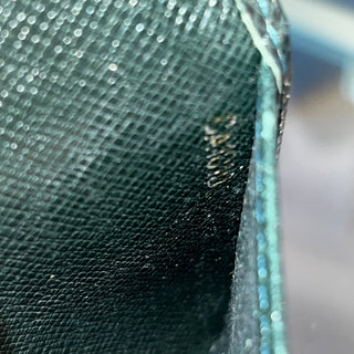 LOUIS VUITTON Taïga Green Ring Agenda Cover