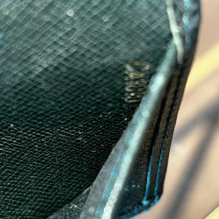 LOUIS VUITTON Taïga Green Ring Agenda Cover