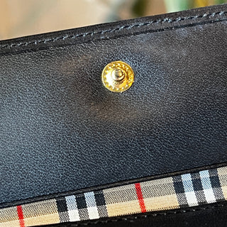 BURBERRY Leather 4 Key Case
