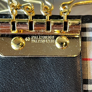 BURBERRY Leather 4 Key Case
