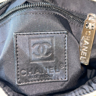 CHANEL White Terry CC Tote
