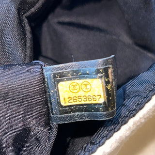 CHANEL White Terry CC Tote