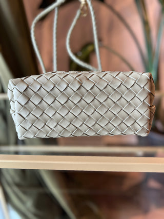 BOTTEGA VENETA Travertine Andiamo Shoulder Tote
