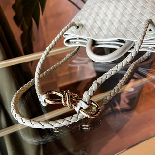 BOTTEGA VENETA Travertine Andiamo Shoulder Tote