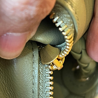 BOTTEGA VENETA Travertine Andiamo Shoulder Tote