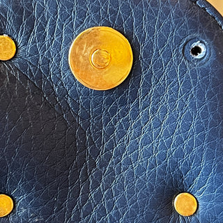 VALENTINO Denim V logo AllTime Shoulder Bag