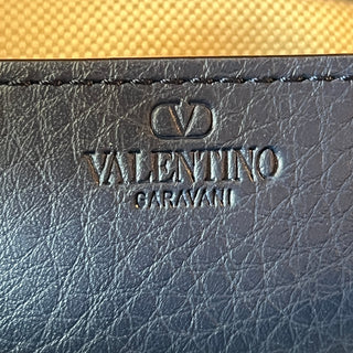 VALENTINO Denim V logo AllTime Shoulder Bag