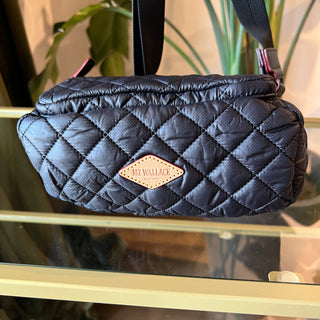 MZ WALLACE Black Metro Scout Deluxe Crossbody