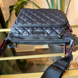 MZ WALLACE Black Metro Scout Deluxe Crossbody