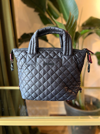 MZ WALLACE Sutton Deluxe Small Quilted Nylon Tote Bag