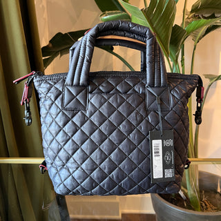 MZ WALLACE Sutton Deluxe Small Quilted Nylon Tote Bag