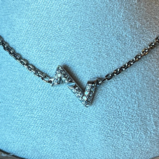 LOUIS VUITTON LV Volt Upside Down Silver Bracelet