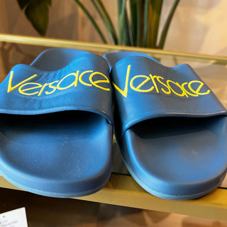 VERSACE Rubber Printed Slides SZ 37.5